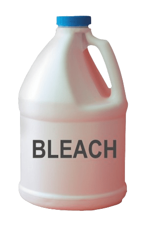 bleach for cleaning mold in appliances