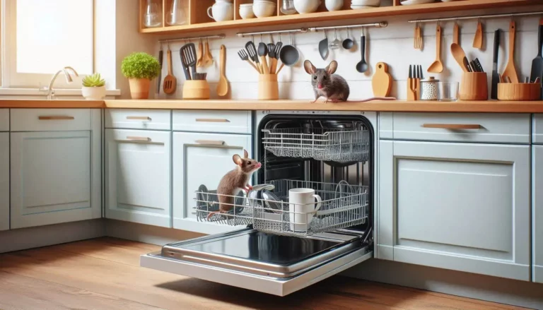 Dishwasher Damage from Mice