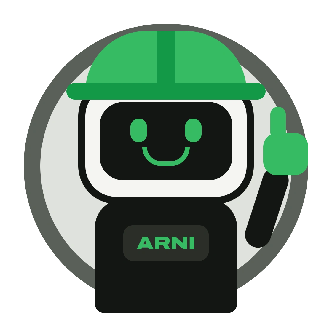 ARNI Services technician on the phone